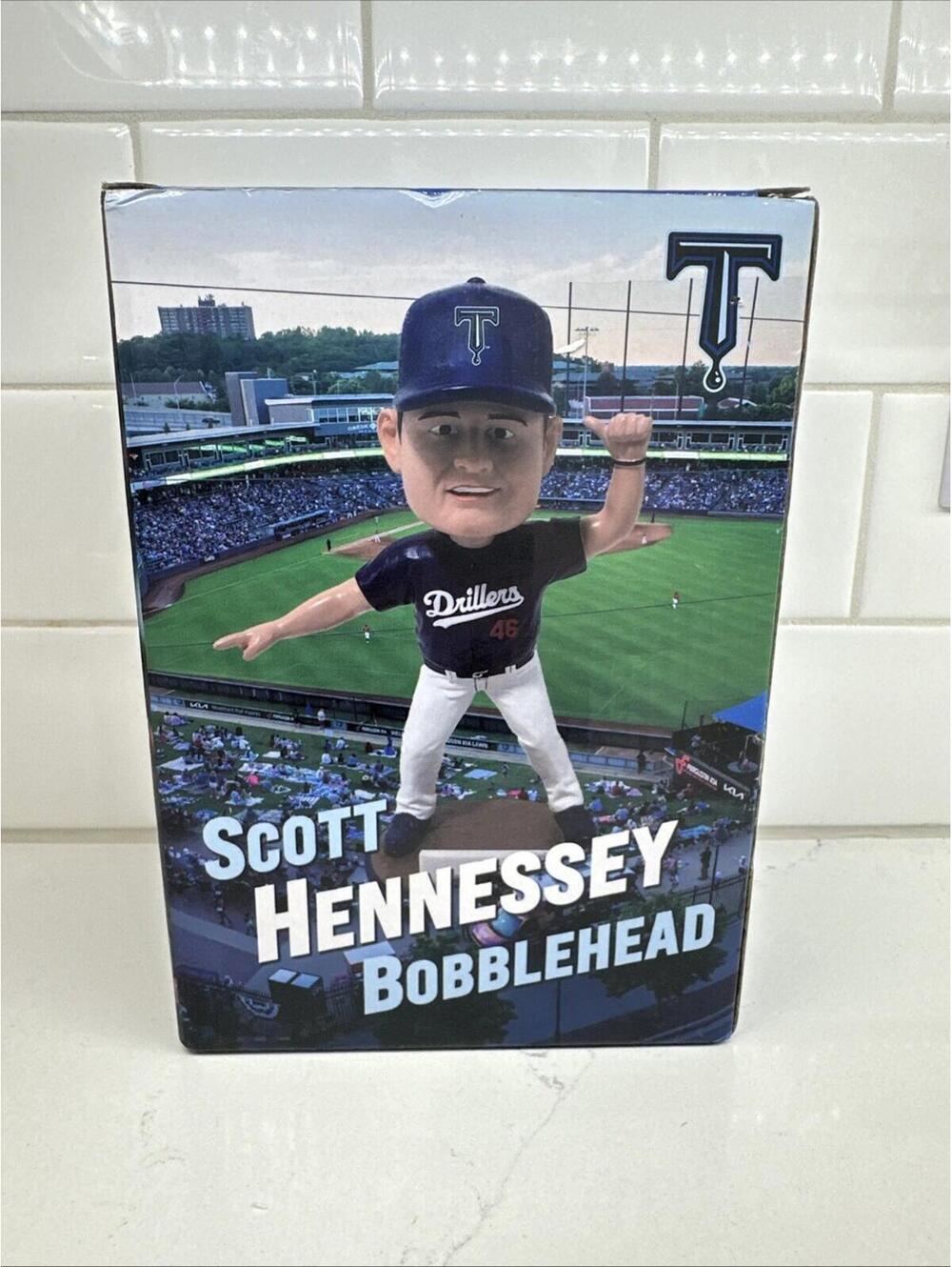 Tulsa Drillers Scott Hennessey Bobblehead 2024 SGA Bobble Dodgers NEW